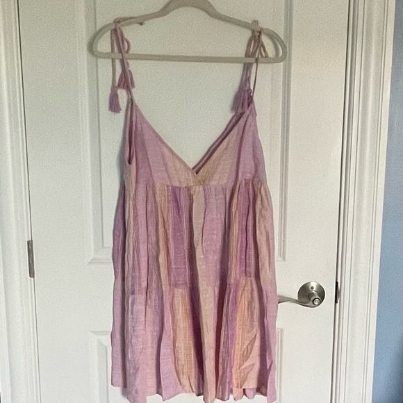 New! L*SPACE Isabella Mini swing tassel tie Dress nwt 18450 - Picture 2 of 11